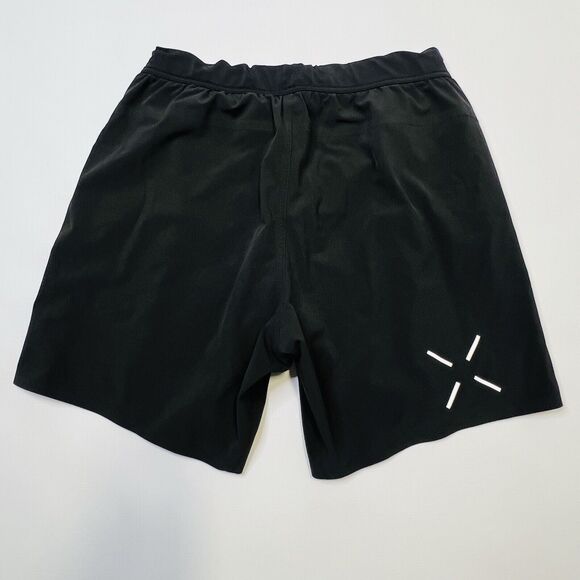 Ten Thousand Interval Shorts Mens Small Black Lined Athletic Gym Running 7” - Picture 4 of 11